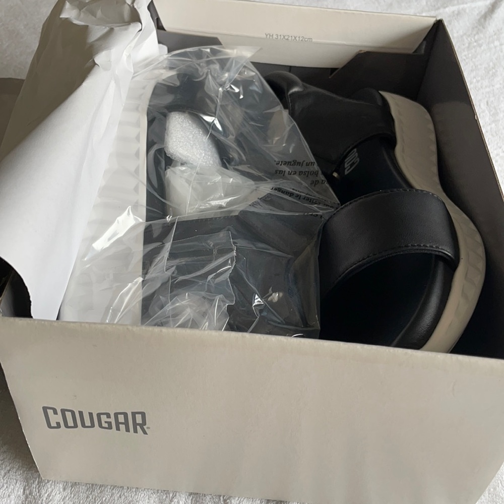 Cougar Black Sandals